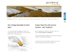Tablet Screenshot of gloorlang.com